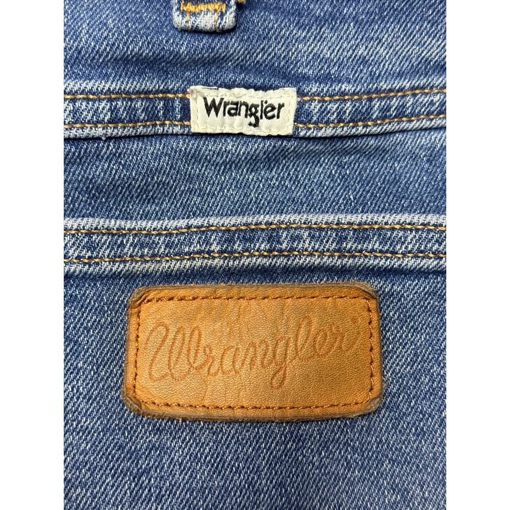 Wrangler Retro Women's 603 Wild West High Rise Straight Blue Jeans - 31 (33x27) - Picture 3 of 5